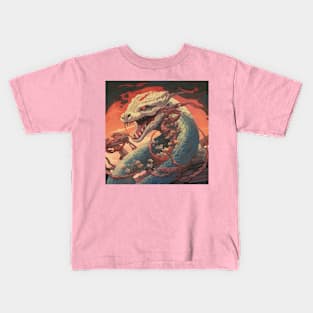 Anime Serpent Kids T-Shirt